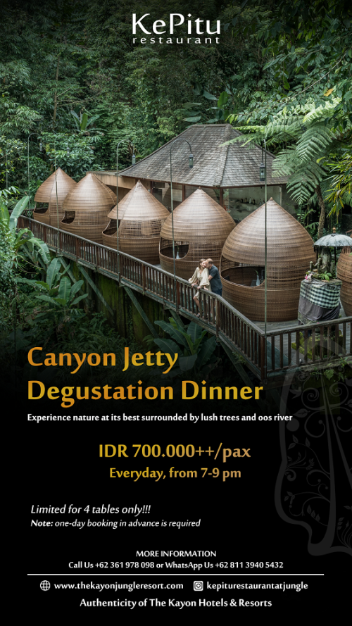 FB KePitu Canyon Degustation Dinner
